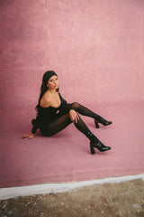 Elizabeth Corset Top in Ink